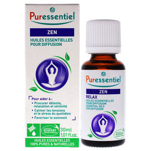 Diffusion Essential Oil - ZEN Relax Blend by Puressentiel for Unisex 1.01 oz Oil